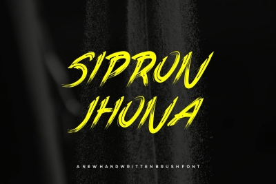 Sipron Jhona - Font