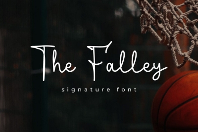 The Falley - Signature Font