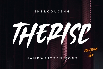 Therisc - Handwritten Font