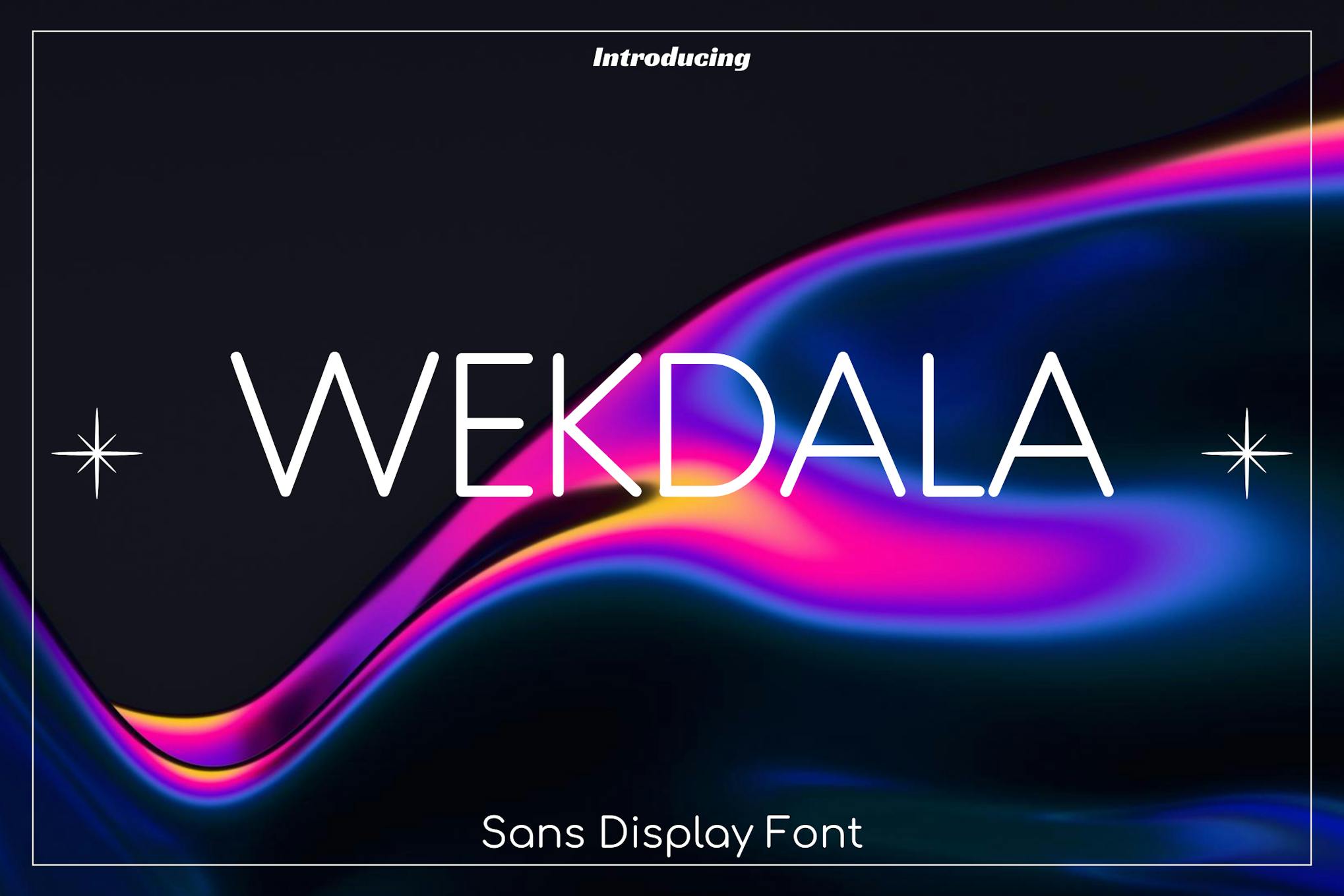 Wekdala Sans Font