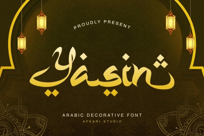 Yasin - An Arabic Decorative Font