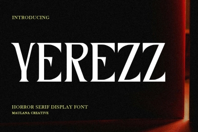 Yerezz Serif Display Font