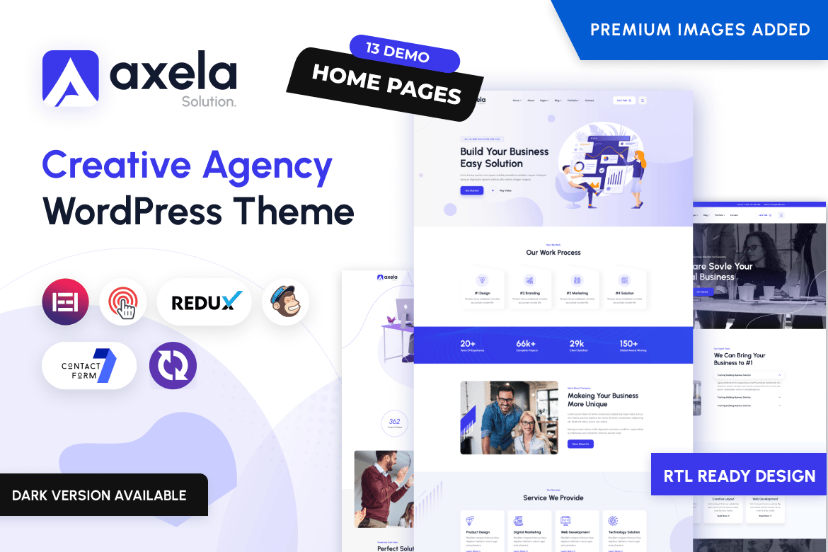 Axela – Creative Agency & Portfolio WordPress Theme 1.2.1