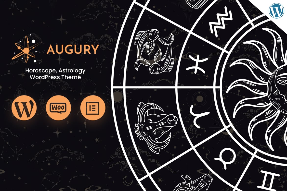 Augury | Horoscope, Astrology WordPress Theme 3.7