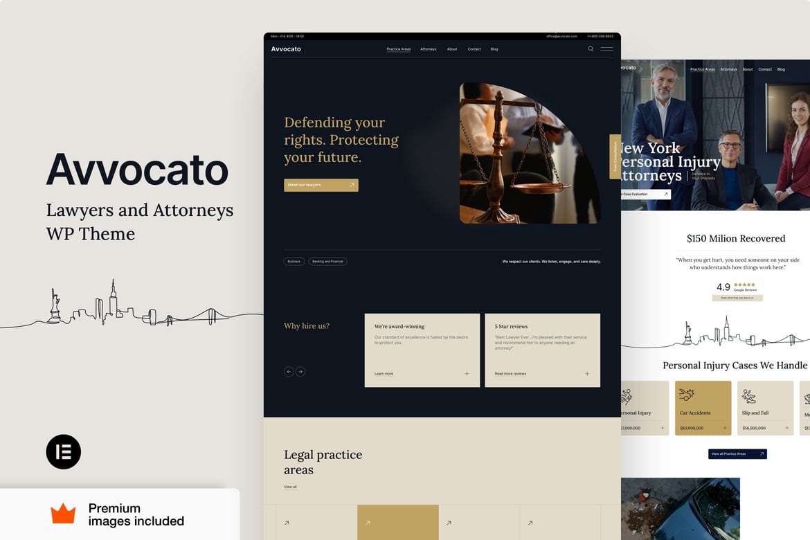 Avvocato – Lawyer & Law Firm Corporate Theme 38