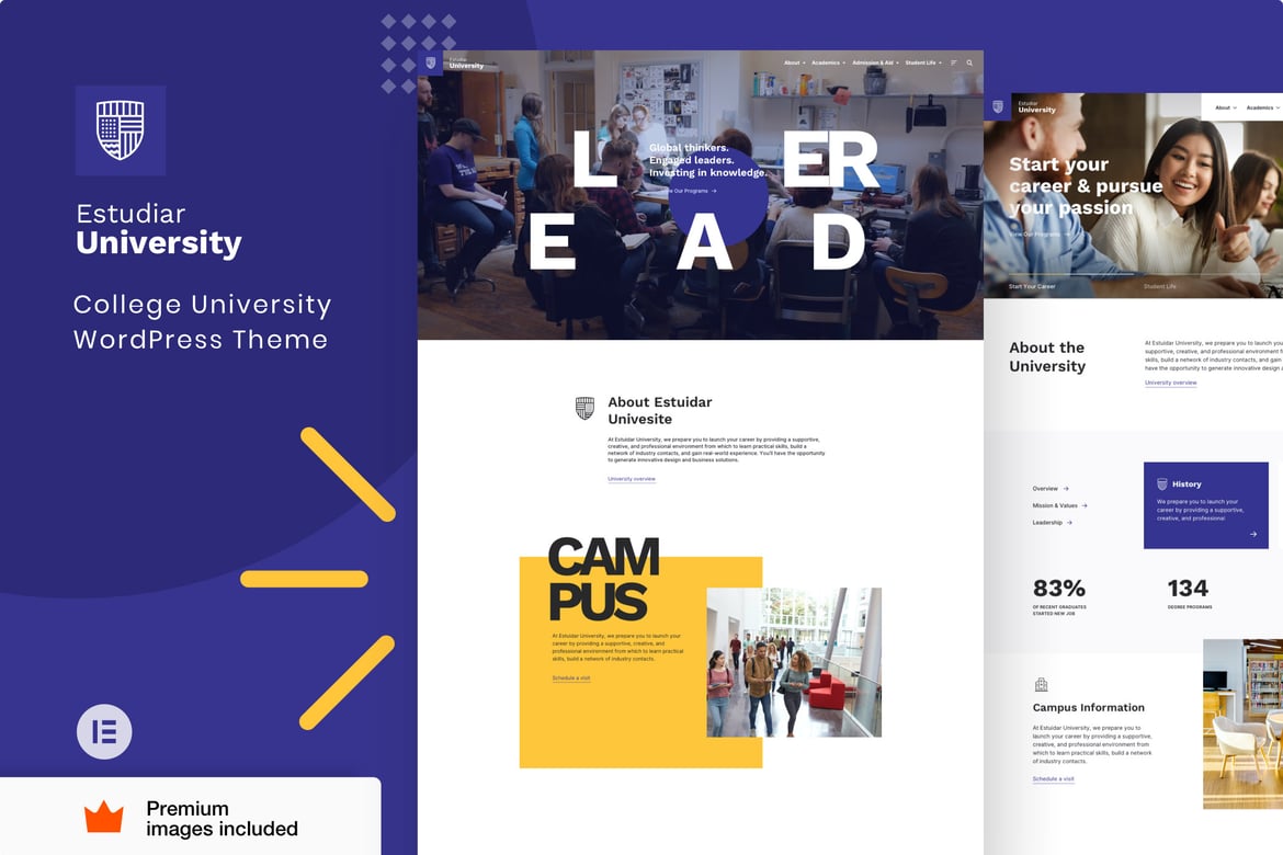 Estudiar – College University Education School LMS 47