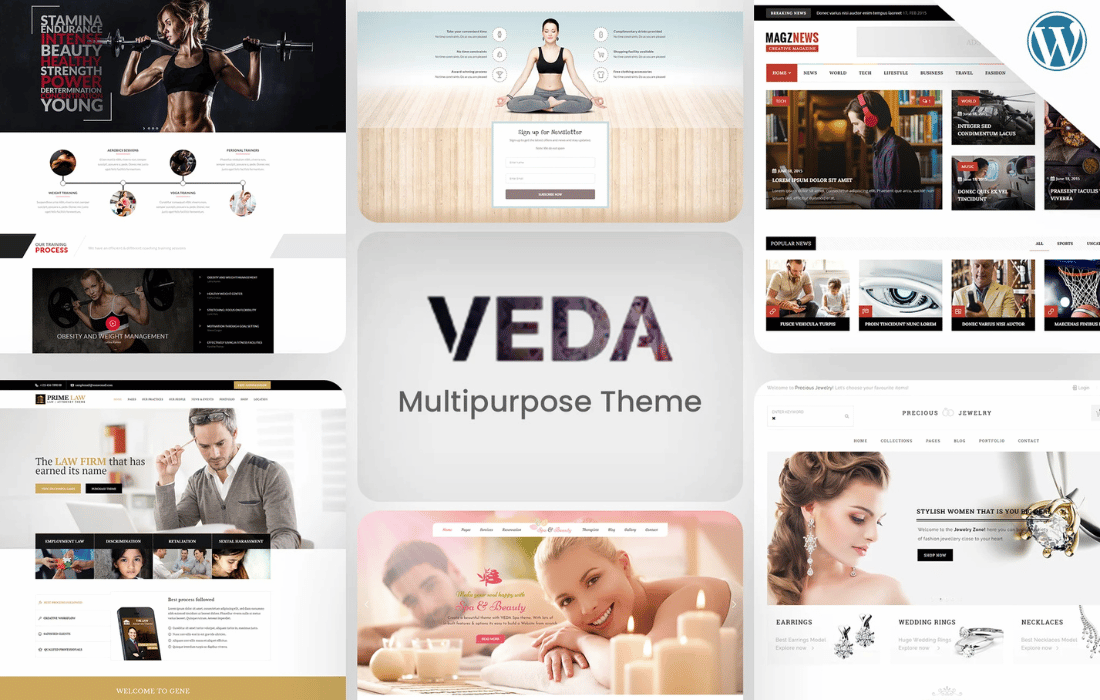 VEDA - MultiPurpose WordPress Theme 4.6