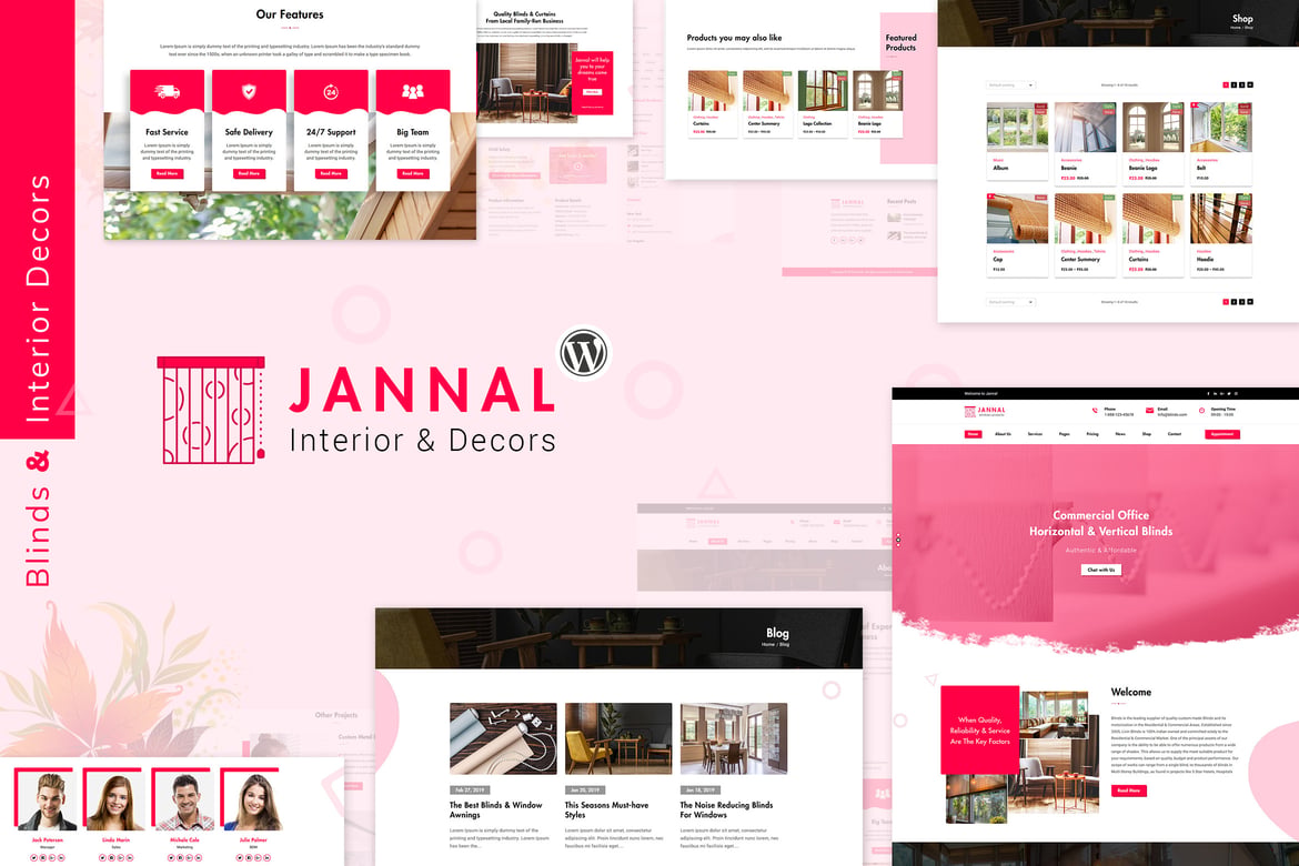 Jannal – Curtains, Blinds & Interior Decor Theme 3.6