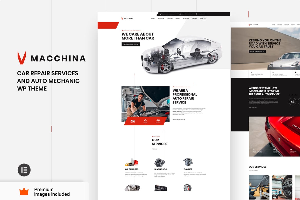 Macchina – Auto Car Repair WordPress Theme 45