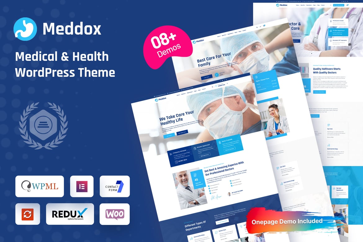 Meddox – Medical & Health WordPress Theme 1.0.2