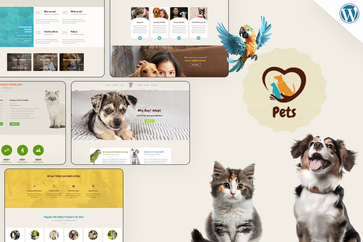 Pet World – Dog Care & Pet Shop WordPress Theme 3.7