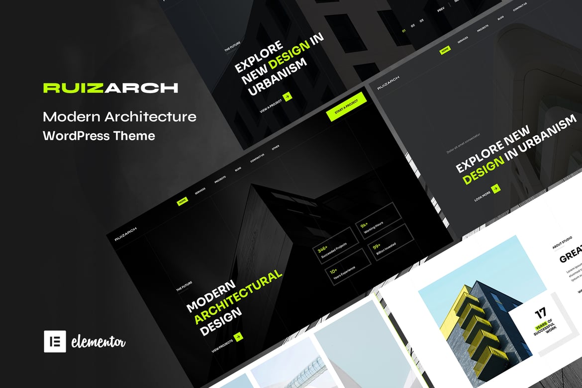 Ruizarch – Architecture & Building WordPress Theme 1.3.1