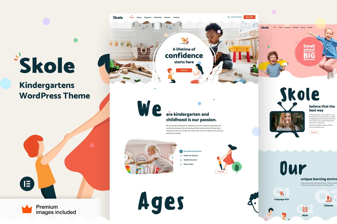Skole – Children Kids School Education WordPress Theme 55