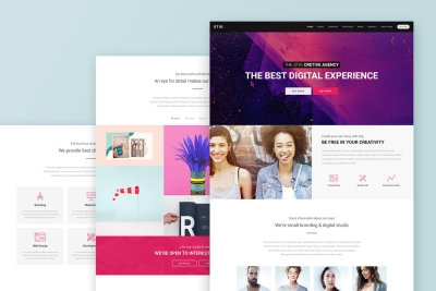 Agency Portfolio HTML Template