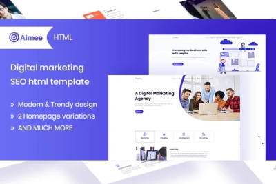 Aimee - Digital Marketing & SEO Template