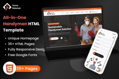 All In One Handyman Repair Services HTML Template
