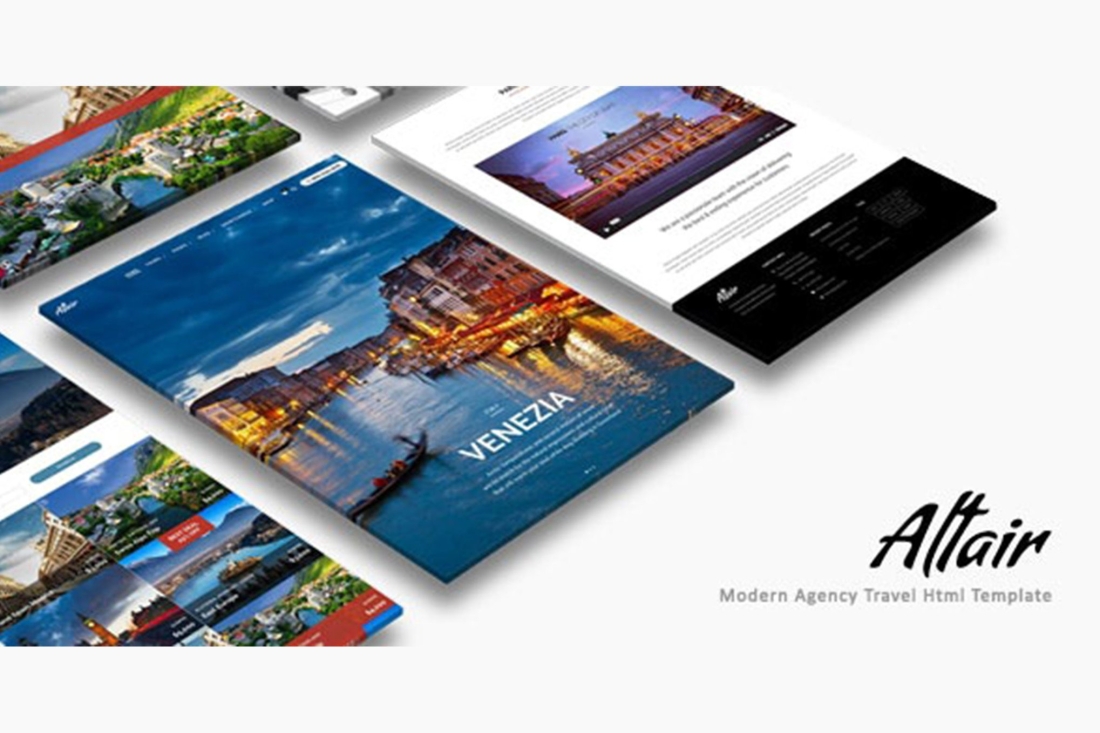 Altair | Travel Agency HTML