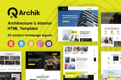 Archik - Architecture & Interior HTML Template