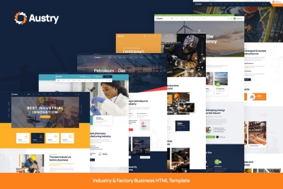 Austry - Industry & Factory Business Template
