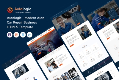 Autalogic - Auto Car Repair Business HTML Template