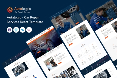 Autalogic - Car Repair Services React Template