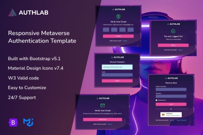Authlab - Responsive Metaverse Authentication Boot