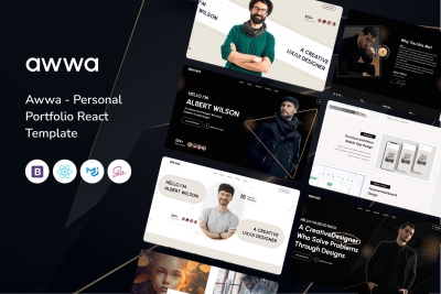 Awwa - Personal Portfolio React Template