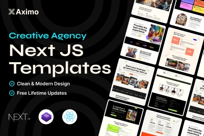 Aximo - Creative Agency React Next Js Template