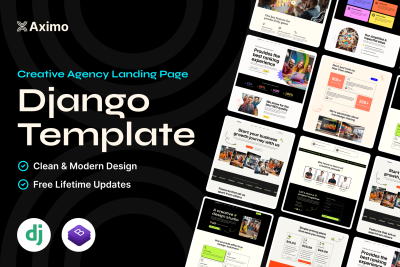 Aximo - Django 5 - Creative Agency Template