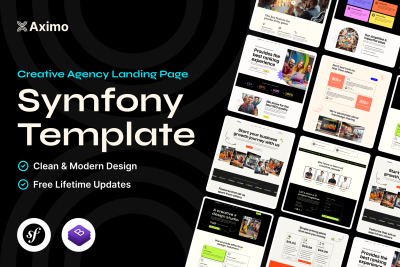 Aximo - Symfony - Creative Agency Bootstrap Templa