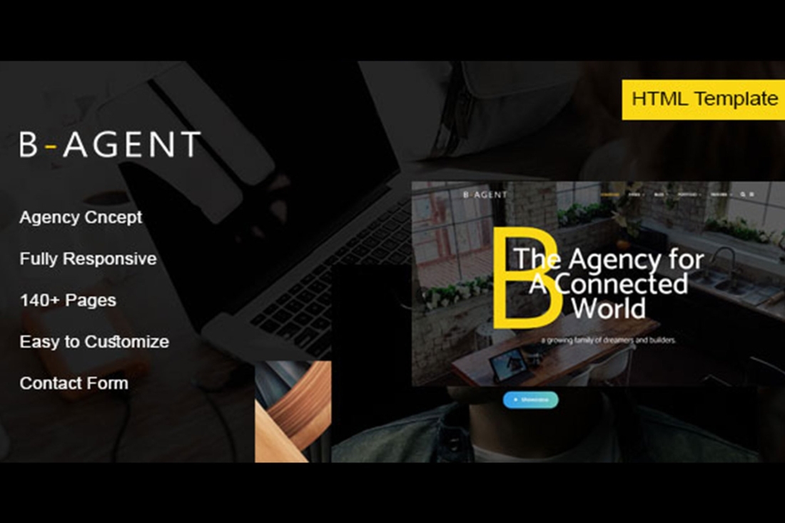 B-Agent - Agency HTML Template