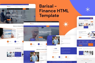 Barisal - Finance HTML Template