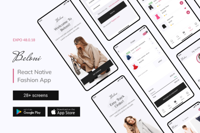 Beloni - Fashion E-Commerce React Native App