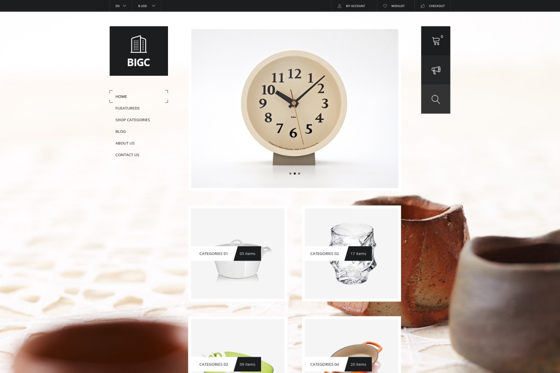 Big Shop - Responsive HTML Template