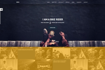 BIRVA - Responsive Portfolio Template