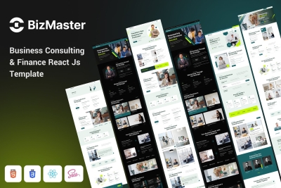 BizMaster - Business Consulting & Finance React Js