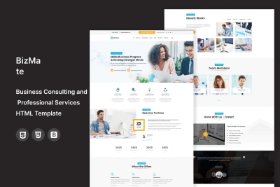 BizMate - Consulting and Profession HTML Template