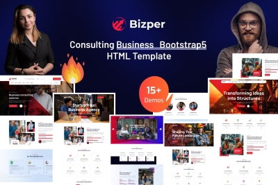 Bizper - Consulting Business Bootstrap5  Template