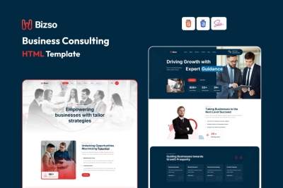Bizso - Business Consulting HTML5 Template