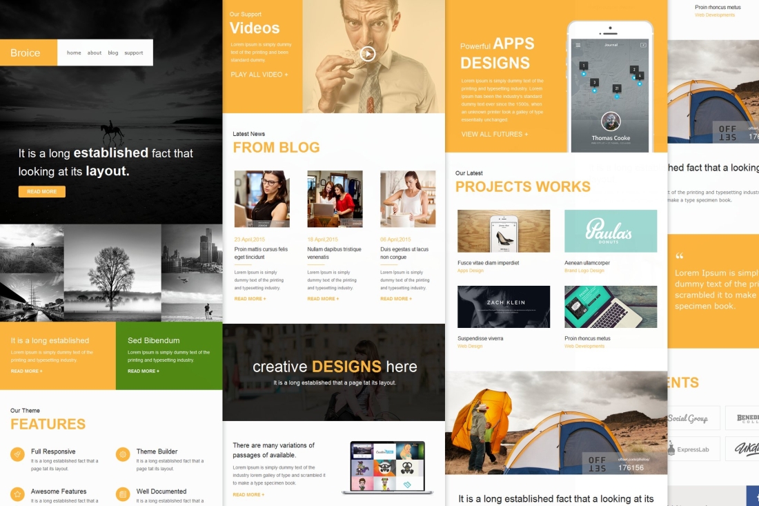 Broice Mail - Responsive E-mail Template