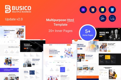 Busico - Multipurpose Bootstrap Template