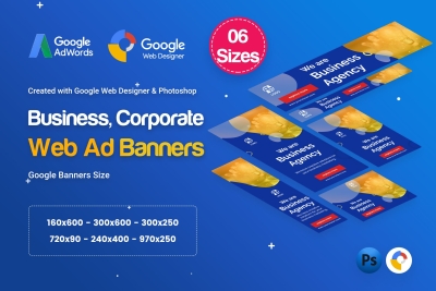 Business Agency Banners Ad D28 - GWD