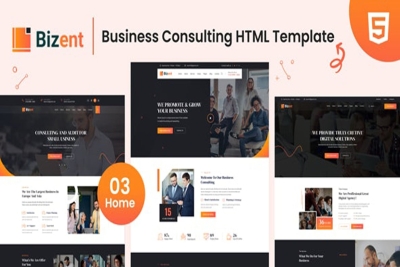 Business HTML Template with PHP contact Bootstrap