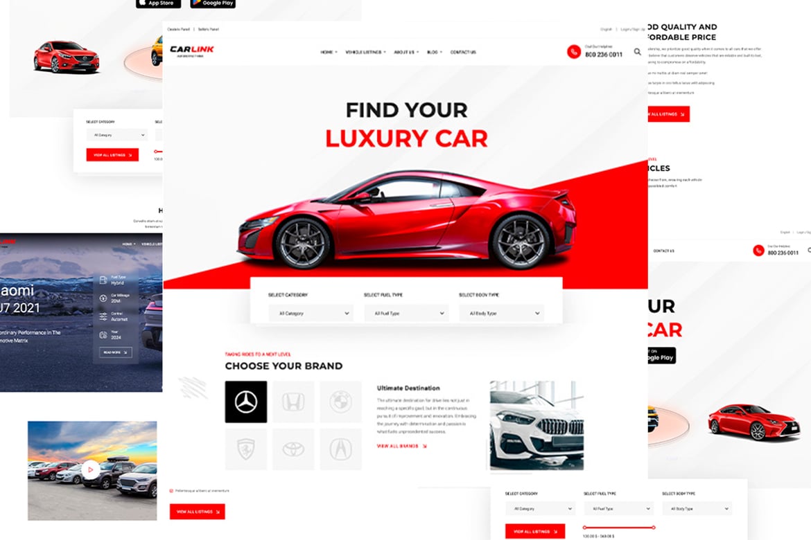 Carlink – Automotive WordPress Theme 1.0.7