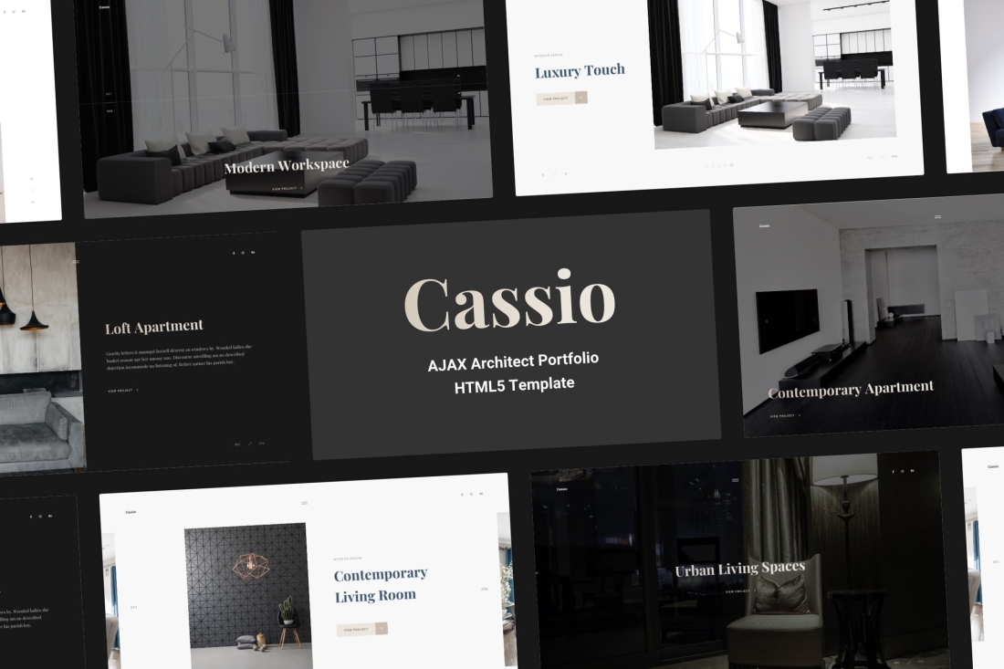 Cassio – Architect Portfolio HTML5 Template