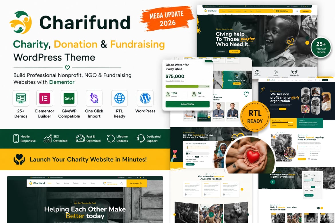 Charifund Charity Donation Fundraising Nonprofit 2.1