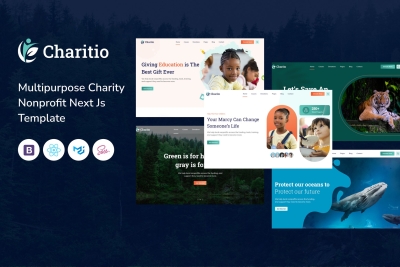 Charitio - Multipurpose Charity Nonprofit Next Js