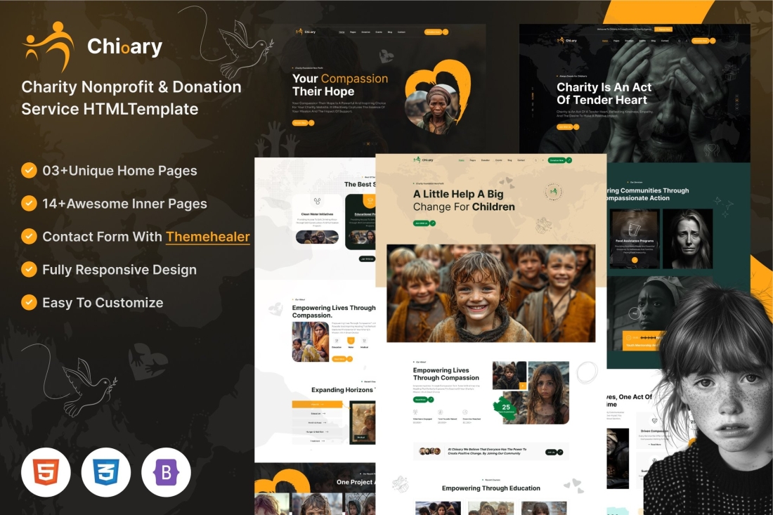 Chioary | Charity & Donation HTML5 Template