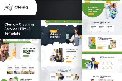 Cleniq - Cleaning Service HTML5 Template