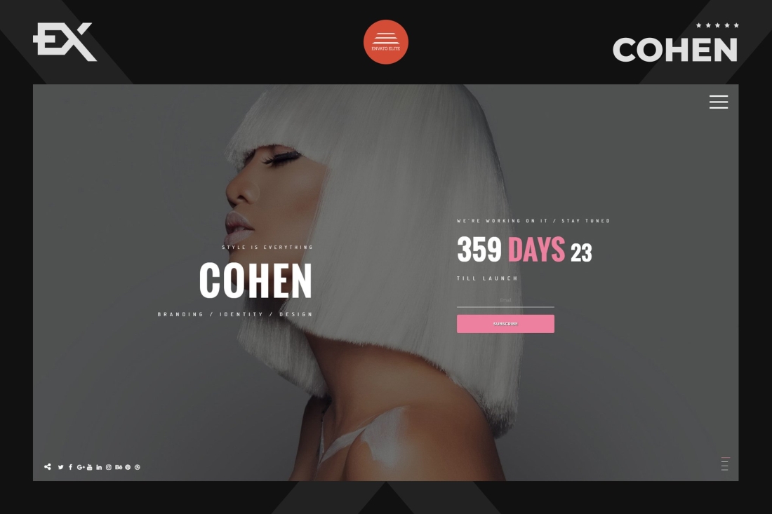Cohen - Premium Under Construction Template